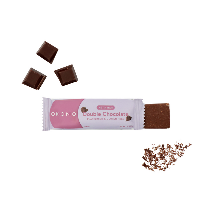 OKONO Keto Bar Double Chocolate