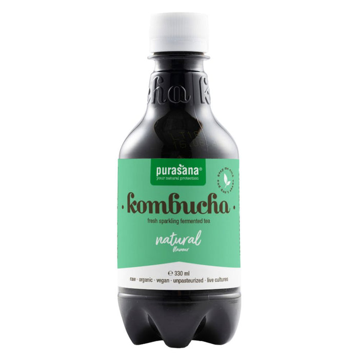 Purasana Kombucha Natuur 330 ml bio