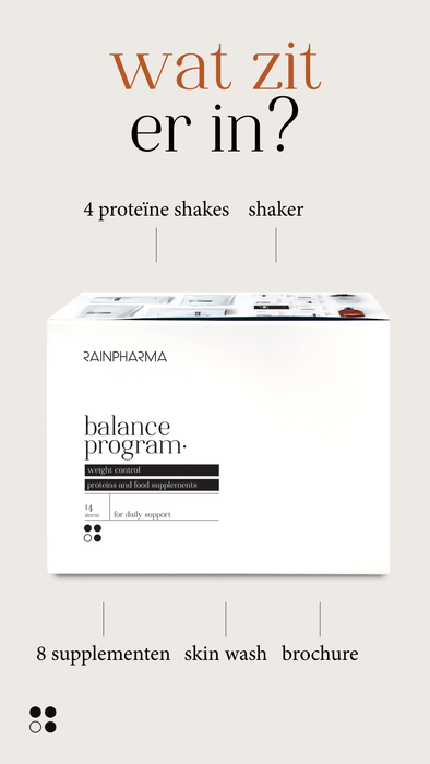 RainPharma Balance Box + gratis coaching (digitaal of fysiek)