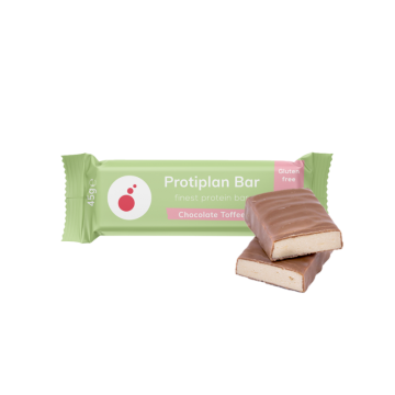 Protiplan Finest Proteïne Reep Chocolade Toffee | Suikerarm