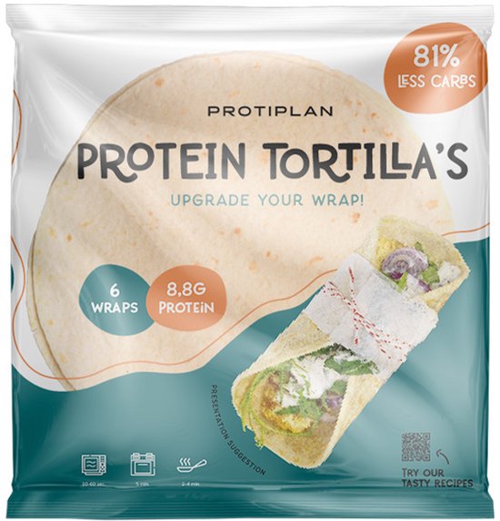 Protiplan Proteïne Tortilla Wraps | Verlaagd In Koolhydraten