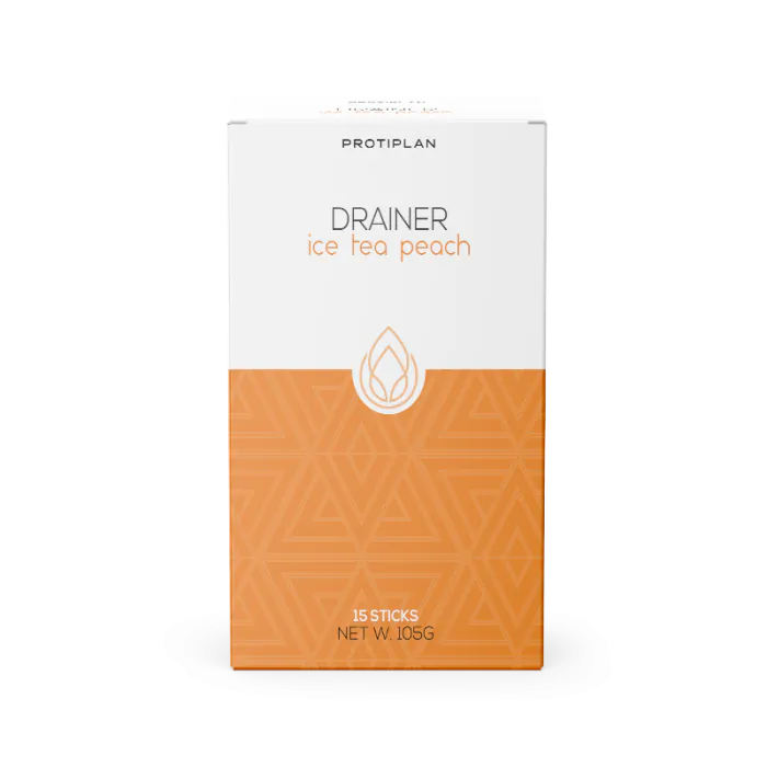 Protiplan Drainer Ice Tea Peach | 15 Sticks