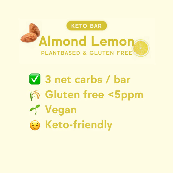 OKONO Almond Lemon Energy Bar
