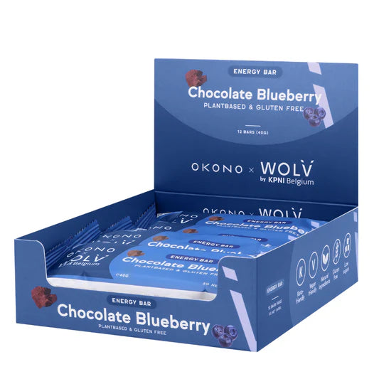 OKONO Energy Bar Chocolate Blueberry