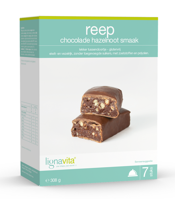 Lignavita Reep Chocolade Hazelnoot