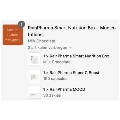 RainPharma Smart Nutrition Box - Moe en futloos