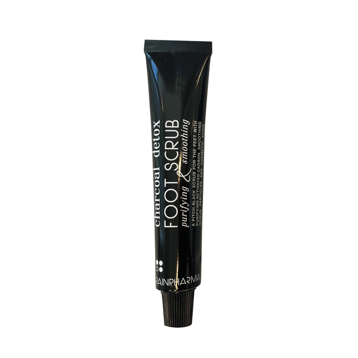 RainPharma Charcoal Detox Foot Scrub Travel Size