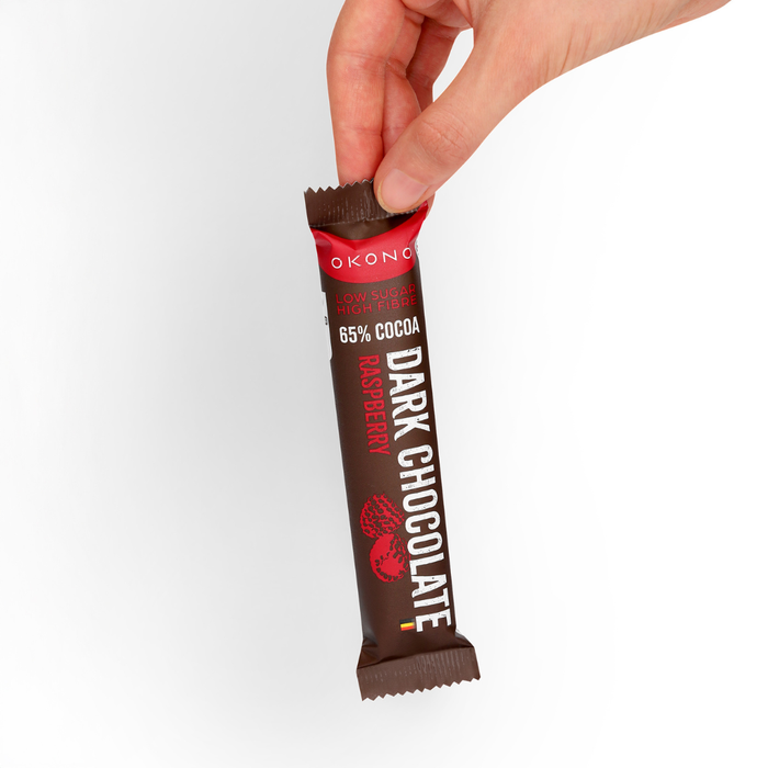 OKONO Dark Chocolate Raspberry