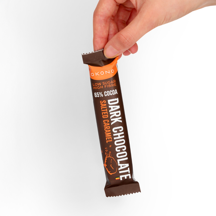 OKONO Dark Chocolate Salted Caramel