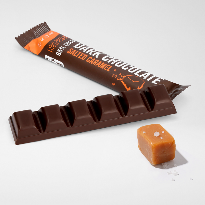 OKONO Dark Chocolate Salted Caramel