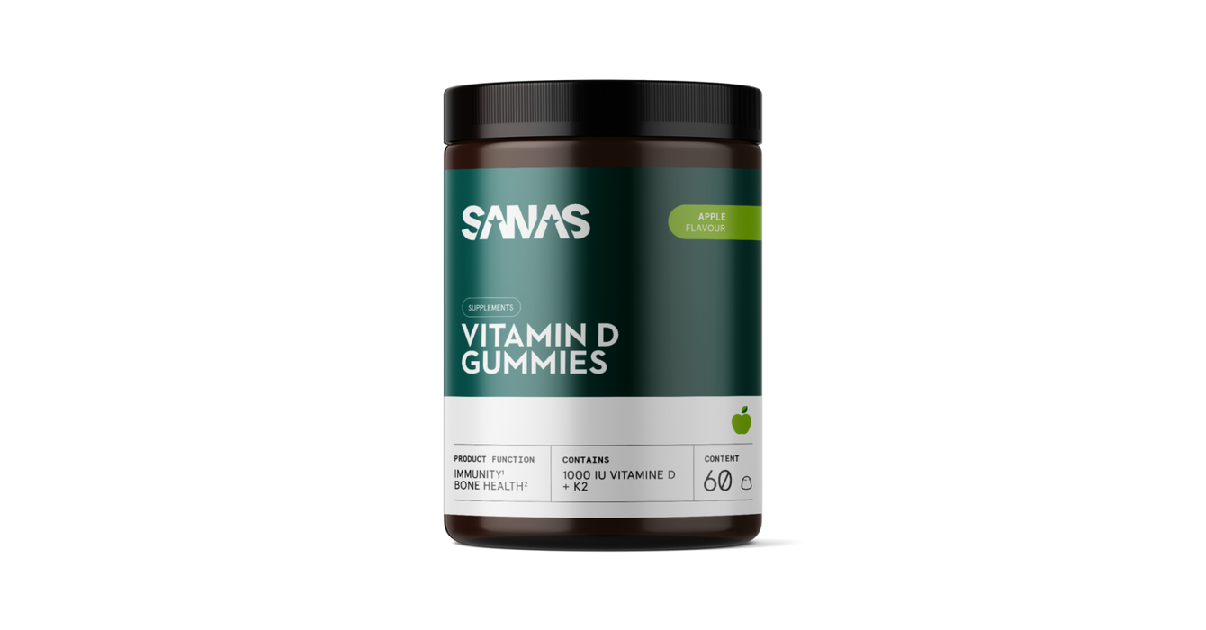 Sanas Vitamin D Gummies - Apple