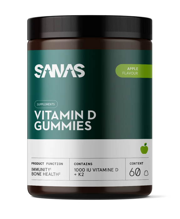 Sanas Vitamin D Gummies - Apple (houdbaarheidsdatum 10/2026)