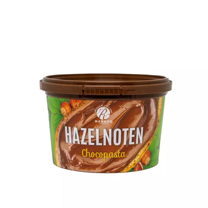 Hazelnoten chocopasta