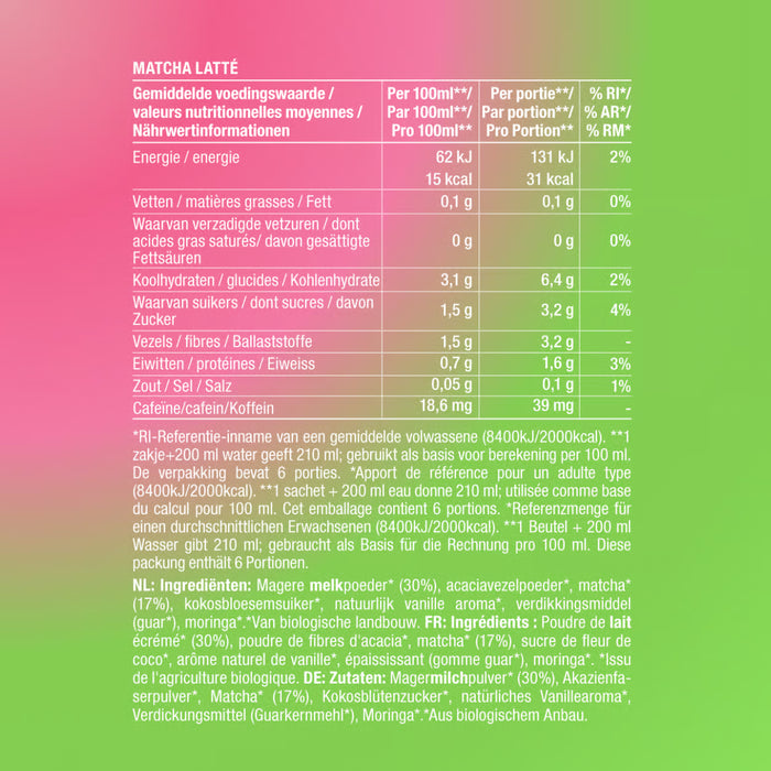 Purasana Instant Matcha Latte