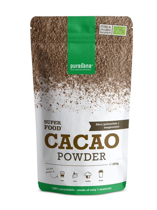 Purasana Cacao Poeder 200 gram