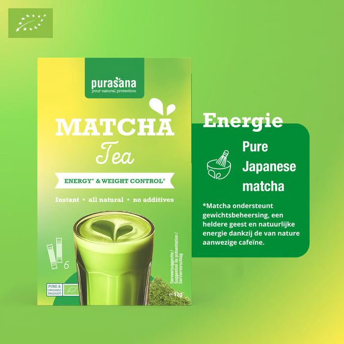Purasana Instant Matcha Groene Thee