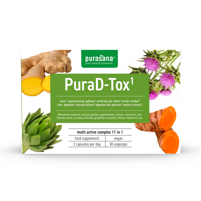 Purasana PuraD-Tox 30 capsules (30 dagen)