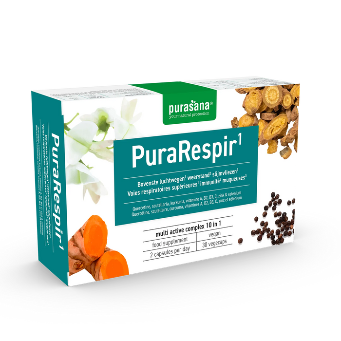 Purasana PuraRespir 30 capsules (15 dagen)