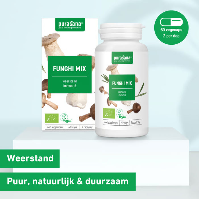 Purasana Funghi Mix Capsules 60 capsules (30 dagen)