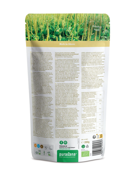 Purasana Psyllium Poeder 200 gram