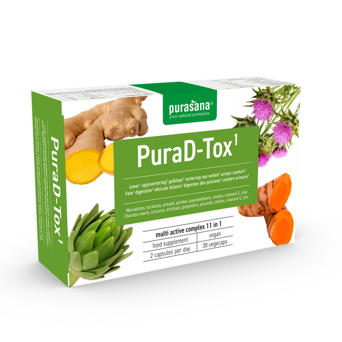 Purasana PuraD-Tox 30 capsules (30 dagen)