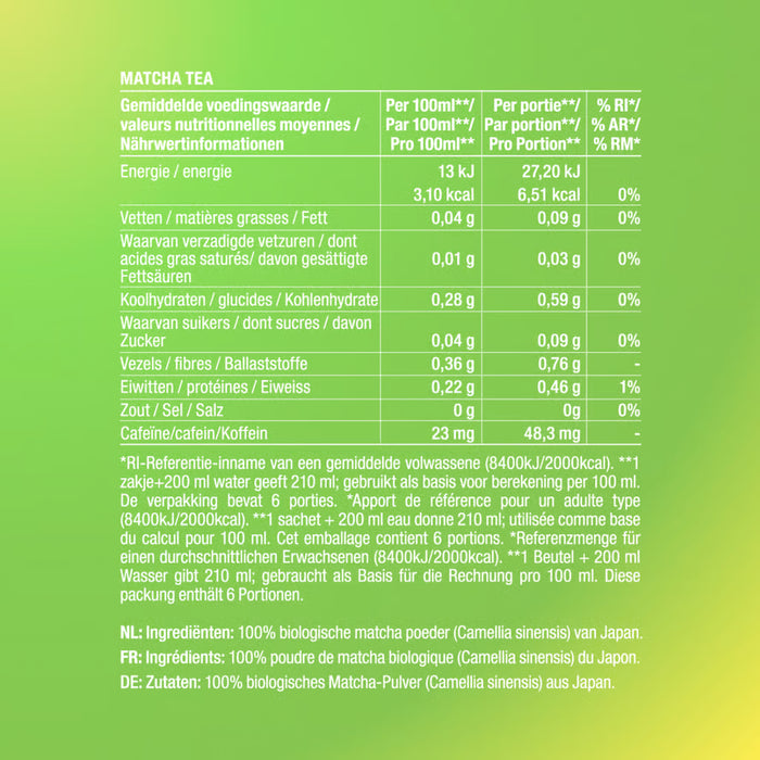 Purasana Instant Matcha Groene Thee
