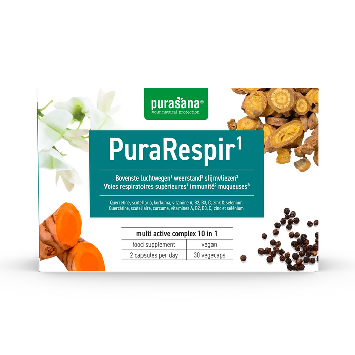 Purasana PuraRespir 30 capsules (15 dagen)