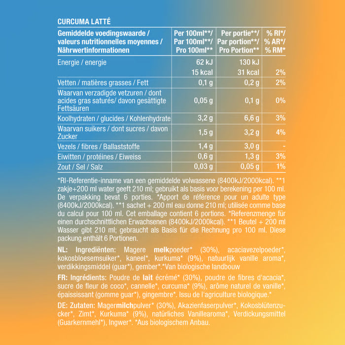 Purasana Instant Kurkuma Latte