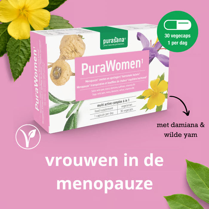 Purasana PuraWomen 30 capsules (30 dagen)