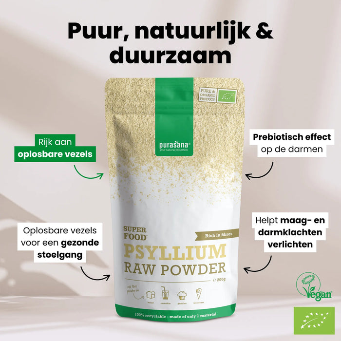 Purasana Psyllium Poeder 200 gram