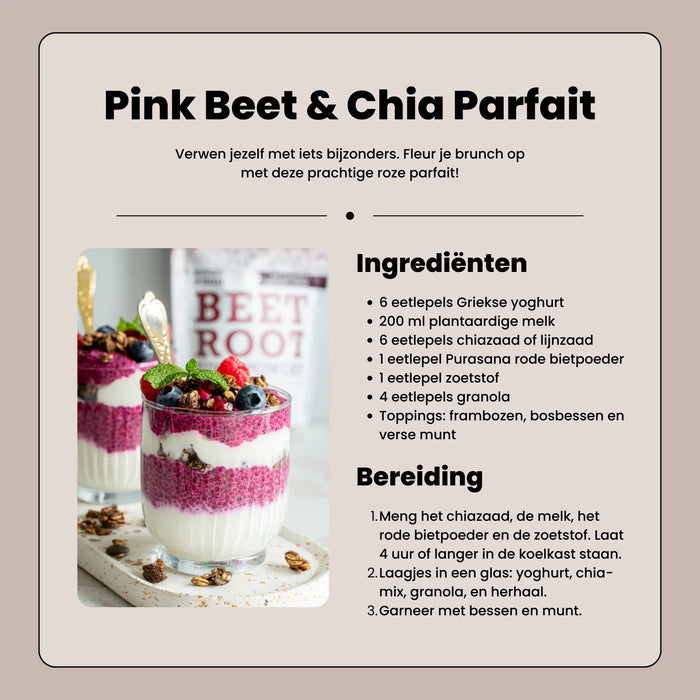 Purasana Rode Bietenpoeder 200 gram