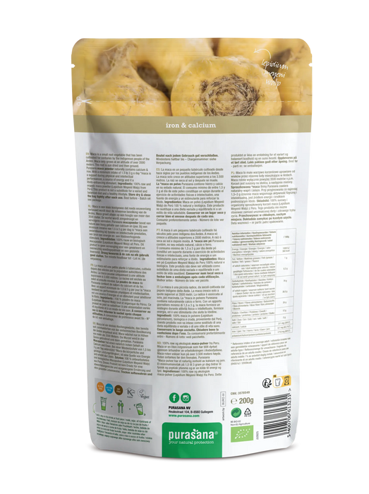 Purasana Maca Poeder 200 gram