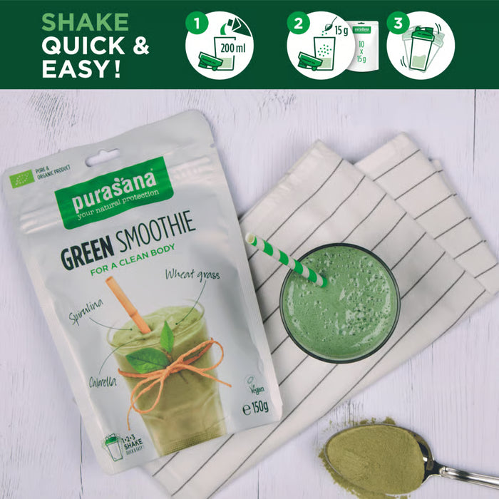 Purasana Green smoothie 150 gram