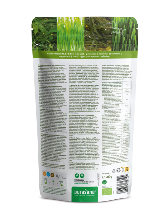 Purasana Green Mix Poeder 200 gram
