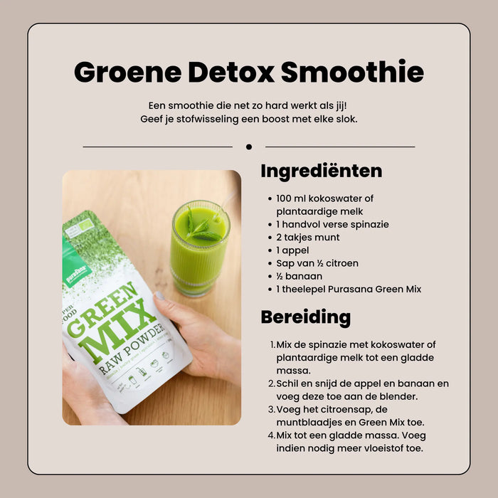 Purasana Green Mix Poeder 200 gram