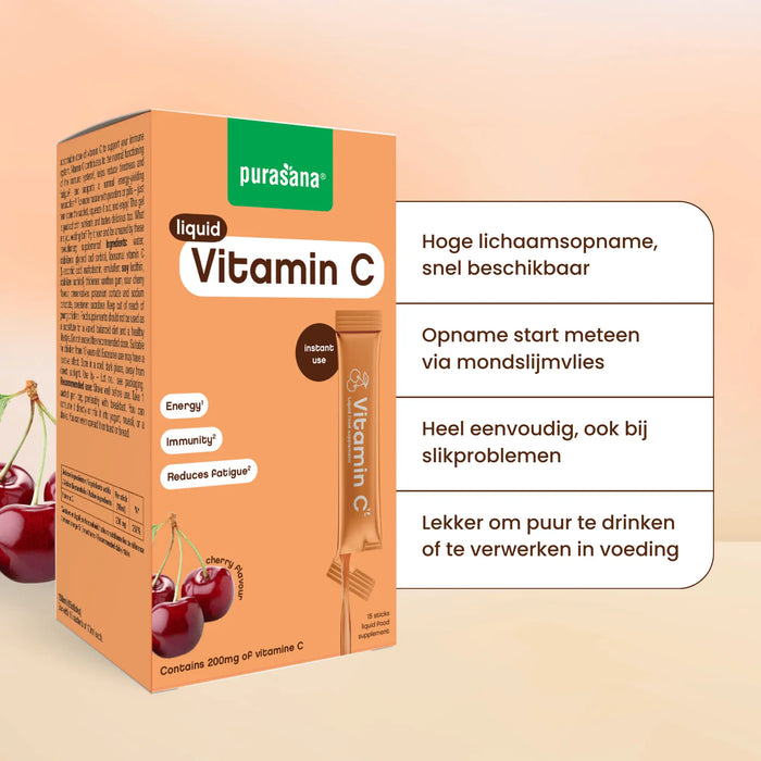 Purasana Vitamin C Liquid 15 x 10 ml (150 ml)