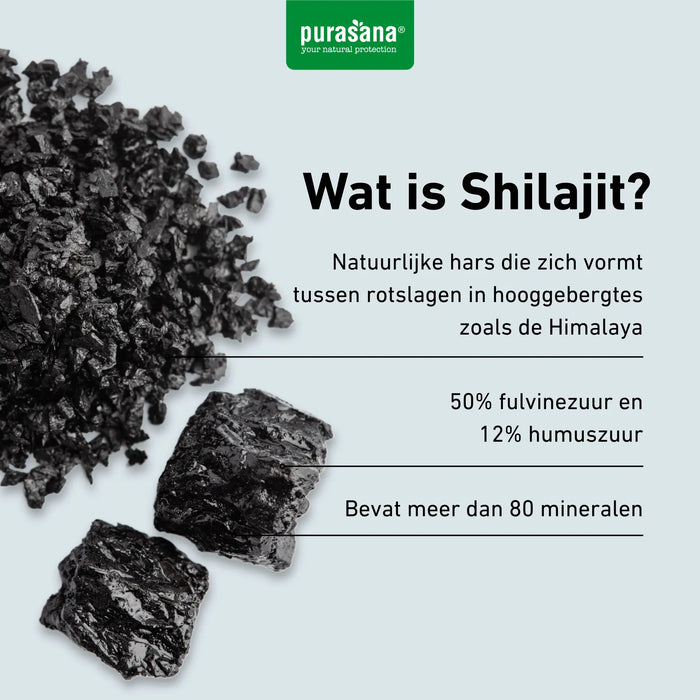 Purasana Shilajit Capsules 30 capsules (30 dagen)