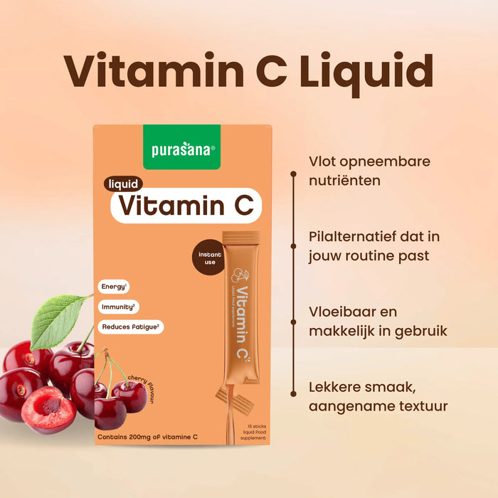 Purasana Vitamin C Liquid 15 x 10 ml (150 ml)