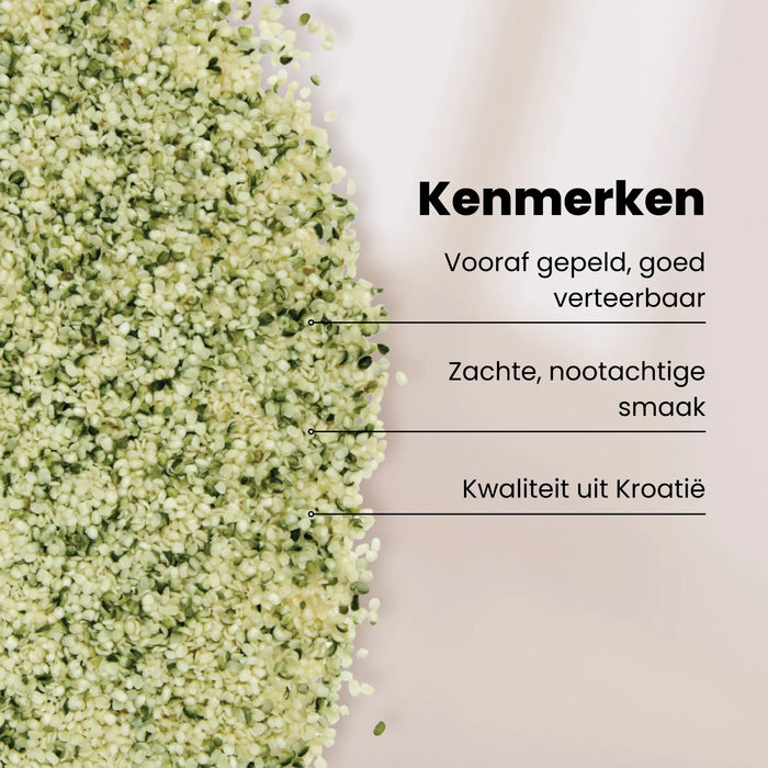 Purasana Gepeld Hennepzaad 200 gram