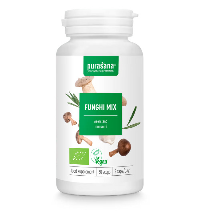 Purasana Funghi Mix Capsules 60 capsules (30 dagen)