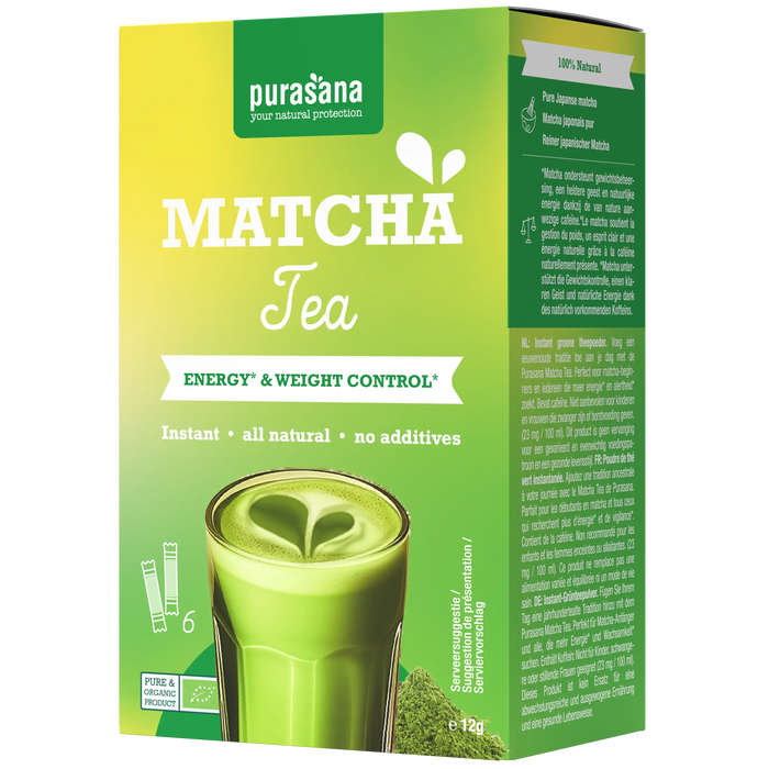 Purasana Instant Matcha Groene Thee