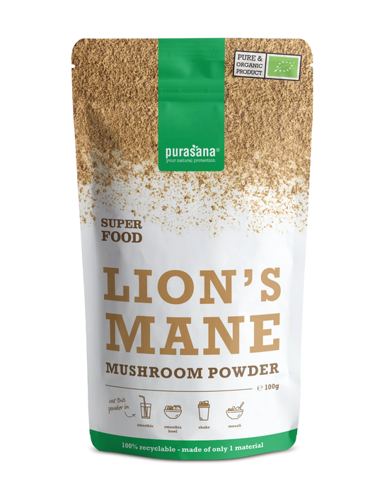 Purasana Lion's Mane Poeder 100 gram