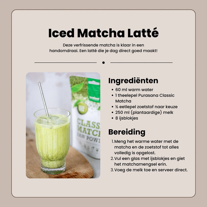 Purasana Matcha Classic Poeder 75 gram