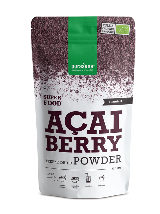 Purasana Açai Bessen Poeder 100 gram
