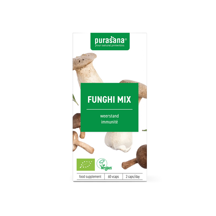 Purasana Funghi Mix Capsules 60 capsules (30 dagen)