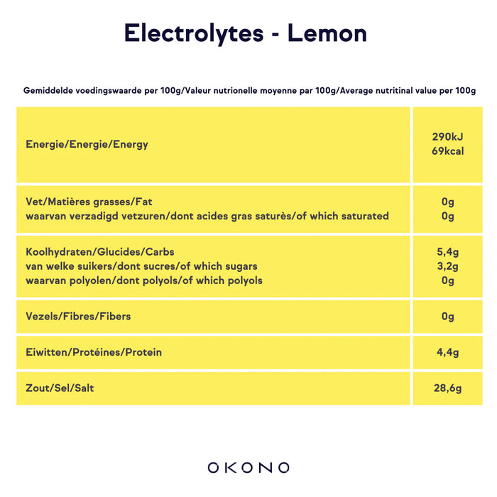 OKONO Electrolytes Lemon
