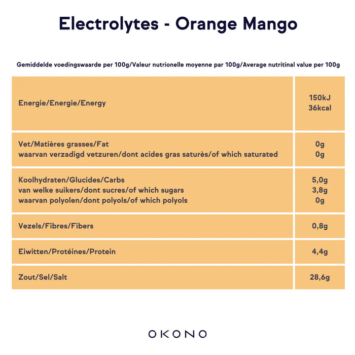 OKONO Electrolytes Orange Mango