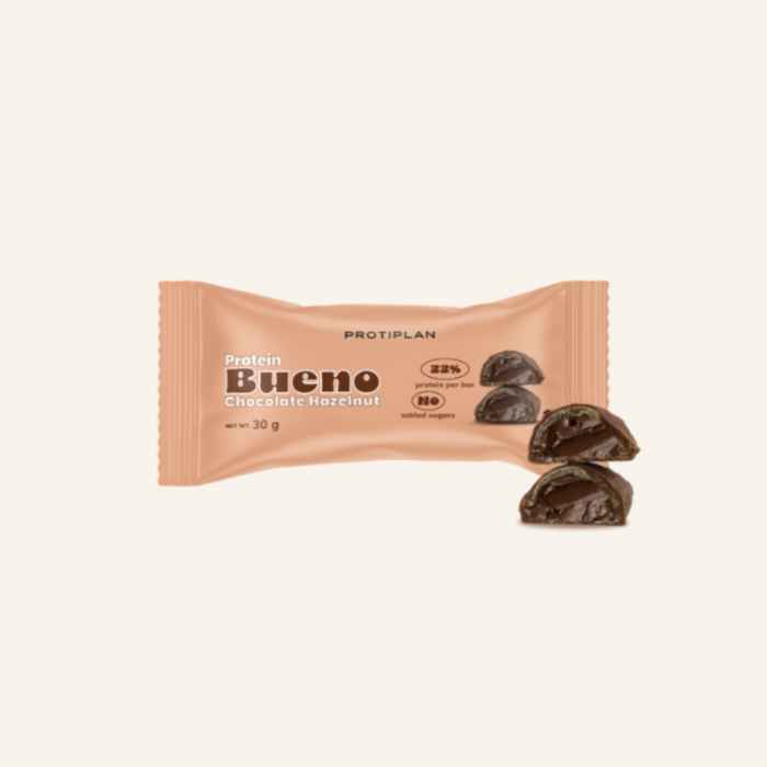 Protiplan Proteïne Bueno Chocolade Hazelnoot | Suikerarm
