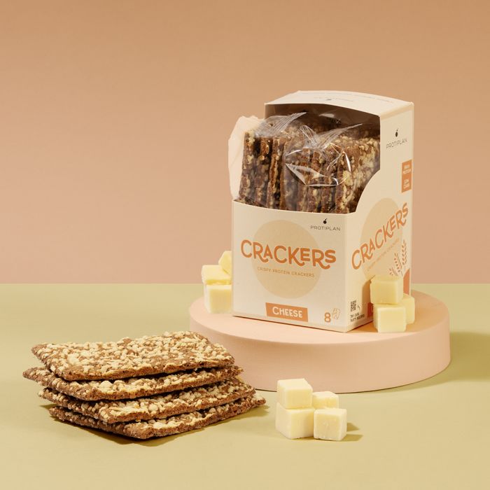Protiplan Proteïne Crackers | Kaas | Verlaagd In Koolhydraten