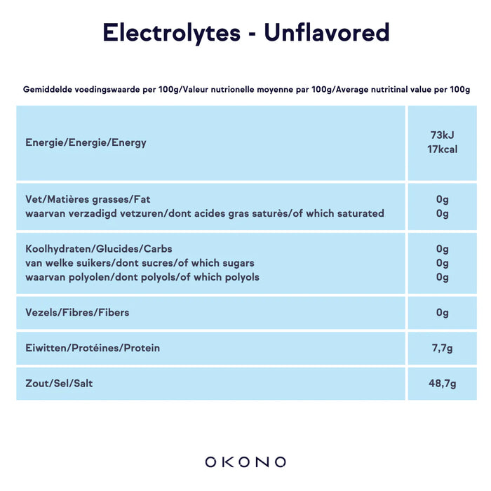 OKONO Electrolytes Unflavoured